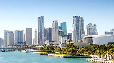 Skyline of Miami