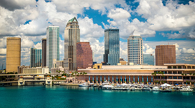 Skyline of Tampa